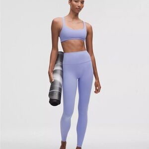 Lululemon wunder train leggings in lavender